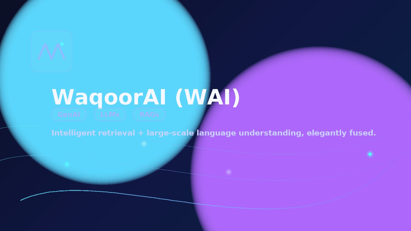 WaqoorAI banner